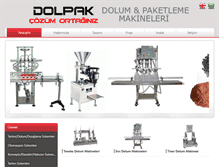 Tablet Screenshot of dolpak.com